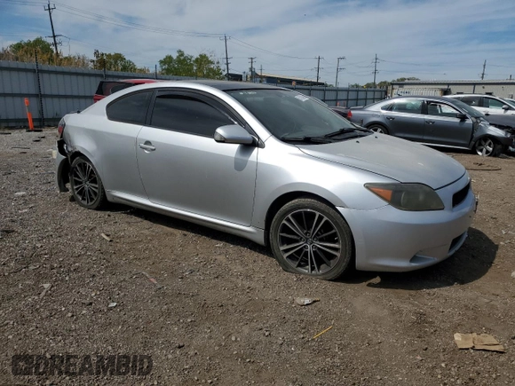 2007 Scion tC Spec with VIN JTKDE177170166896, listed as a Copart auction lot 56724605 with 169,932 mi miles and Salvage title. Bid and sale history available at DreamBid. Image 4.