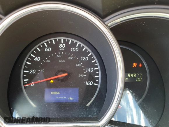 2013 Nissan Murano LE with VIN JN8AZ1MU2DW211866, listed as a Copart auction lot 46085035 with 94,977 mi miles and Salvage Title. Bid and sale history available at carsss.com. Image 9.