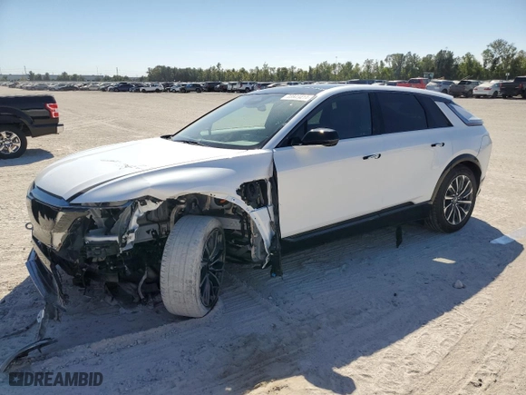 2024 Cadillac LYRIQ Sport with VIN 1GYKPVRK8RZ113297, listed as a Copart auction lot 72373414 with 311 mi miles and Salvage Title. Bid and sale history available at carsss.com. Image 1.