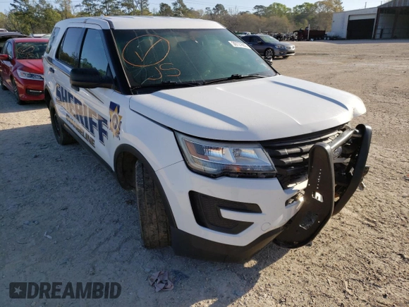 2017 Ford Police Interceptor Utility z VIN 1FM5K8AR5HGA12977, wystawiony jako Copart lot #39727692 z przebiegiem 163 511 mil mil oraz Szkoda całkowita • Salvage title. Historia ofert i sprzedaży dostępna na DreamBid. Obrazek 1.