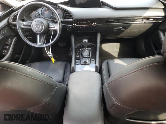 2021 Mazda 3 2.5 Turbo with VIN JM1BPBAYXM1309138, listed as a Copart auction lot 71386194 with 45,841 mi miles and Salvage Title. Bid and sale history available at DreamBid. Image 8.