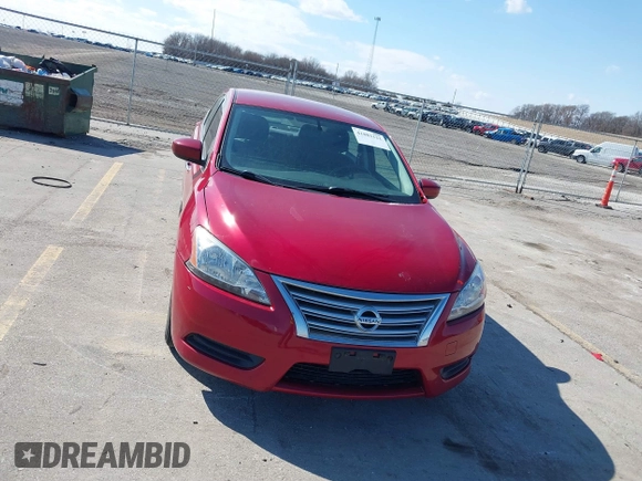 2013 Nissan Sentra S with VIN 3N1AB7AP7DL706915, listed as a IAAI auction lot 41883121 with 151,706 mi miles and . Bid and sale history available at DreamBid. Image 13.