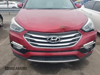2017 Hyundai Santa Fe Sport 2.0T with VIN 5XYZU4LA9HG406663, listed as a IAAI auction lot 40908199 with 140,696 mi miles. Bid and sale history available at carsss.com. Image 6.