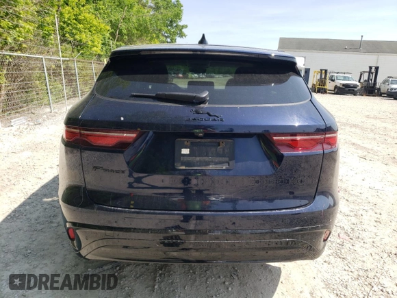 2022 Jaguar F-Pace S z VIN SADCJ2EX5NA698297, wystawiony jako Copart lot #58748925 z przebiegiem 46 525 mil mil oraz Szkoda całkowita • Salvage title. Historia ofert i sprzedaży dostępna na DreamBid. Obrazek 6.