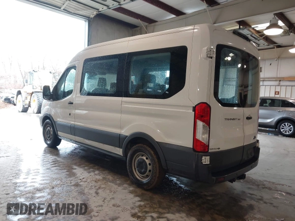 2018 Ford Transit Passenger XL with VIN 1FMZK1CM8JKA27308, listed as a IAAI auction lot 41460974 with 66,278 mi miles and . Bid and sale history available at DreamBid. Image 3.