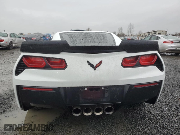 2015 Chevrolet Corvette 2LT with VIN 1G1YC2D78F5125250, listed as a Copart auction lot 46104575 with 39,704 mi miles and Salvage Title. Bid and sale history available at carsss.com. Image 6.
