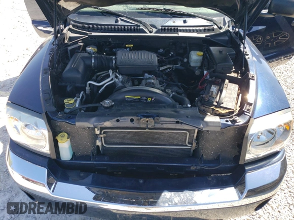 2005 Dodge Dakota Laramie with VIN 1D7HW58N35S158901, listed as a Copart auction lot 50382724 with 188,113 mi miles and Salvage Title. Bid and sale history available at DreamBid. Image 11.