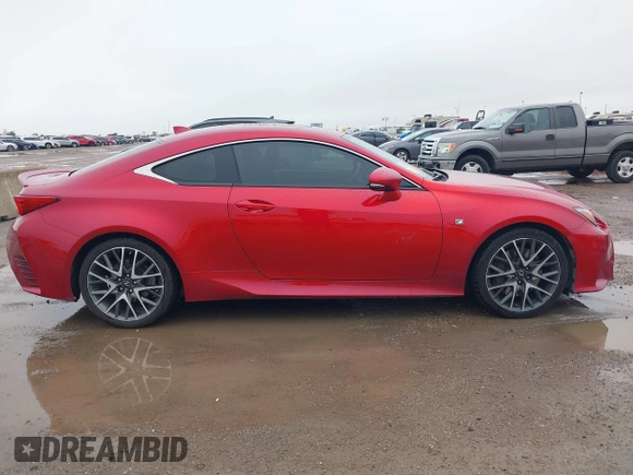 2016 Lexus RC 200t F Sport with VIN JTHHA5BC6G5003534, listed as a IAAI auction lot 41969687 with 91,276 mi miles and . Bid and sale history available at DreamBid. Image 13.