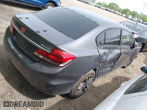 2015 Honda Civic LX with VIN 19XFB2F54FE114926, listed as a IAAI auction lot 42191996 with 131,067 mi miles and . Bid and sale history available at DreamBid. Image 4.