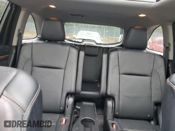 2016 Toyota Highlander Hybrid Limited with VIN 5TDDCRFHXGS020659, listed as a Copart auction lot 43476695 with 92,967 mi miles and Salvage Title. Bid and sale history available at carsss.com. Image 10.