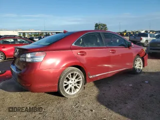 2010 Lexus HS with VIN JTHBB1BA1A2018901, listed as a Copart auction lot 63447054 with 172,248 mi miles and Salvage Title. Bid and sale history available at carsss.com. Image 3.