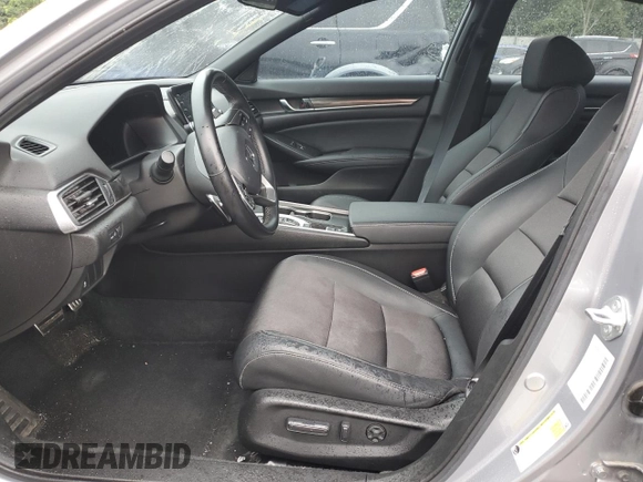 2021 Honda Accord Sport with VIN 1HGCV2F37MA011736, listed as a Copart auction lot 45383575 with Not provided miles and Salvage title. Bid and sale history available at DreamBid. Image 7.