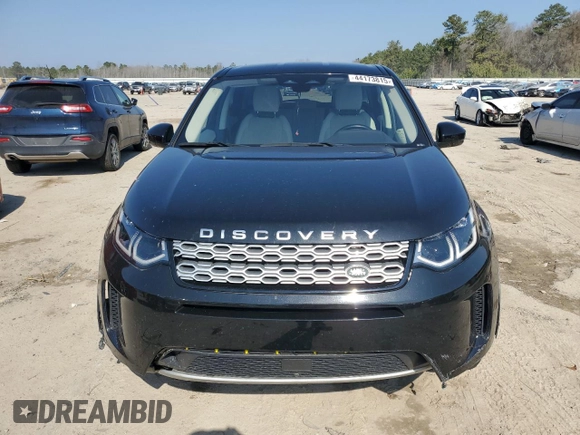 2021 Land Rover Discovery Sport SE with VIN SALCP2FX7MH898475, listed as a Copart auction lot 44173815 with 43,709 mi miles and Salvage Title. Bid and sale history available at carsss.com. Image 5.