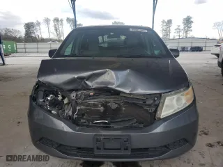 2012 Honda Odyssey LX with VIN 5FNRL5H27CB114813, listed as a Copart auction lot 48942345 with 204,061 mi miles and Salvage Title. Bid and sale history available at carsss.com. Image 5.