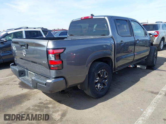 2022 Nissan Frontier SV with VIN 1N6ED1EJ3NN691288, listed as a IAAI auction lot 41493077 with 55,206 mi miles and . Bid and sale history available at DreamBid. Image 4.