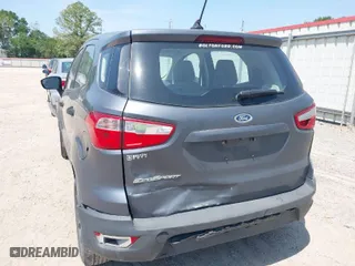 2021 Ford EcoSport S with VIN MAJ3S2FE0MC407879, listed as a IAAI auction lot 42040867 with 76,912 mi miles. Bid and sale history available at carsss.com. Image 6.