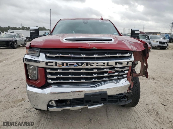 2022 Chevrolet Silverado 2500HD LTZ with VIN 1GC4YPEY1NF167022, listed as a Copart auction lot 51585325 with NaN miles and Salvage Title. Bid and sale history available at carsss.com. Image 5.