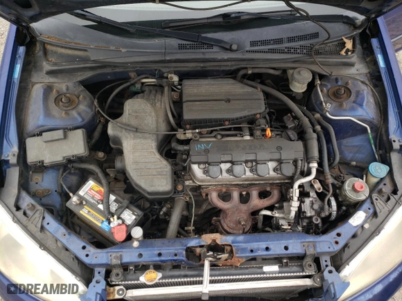 2004 Honda Civic VP with VIN 1HGES16324L006427, listed as a Copart auction lot 39925944 with 203,940 mi miles and Salvage Title. Bid and sale history available at carsss.com. Image 11.