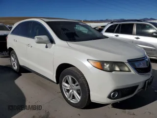 2015 Acura RDX Tech Pkg with VIN 5J8TB3H51FL012353, listed as a Copart auction lot 47474175 with 123,735 mi miles and Salvage Title. Bid and sale history available at carsss.com. Image 4.