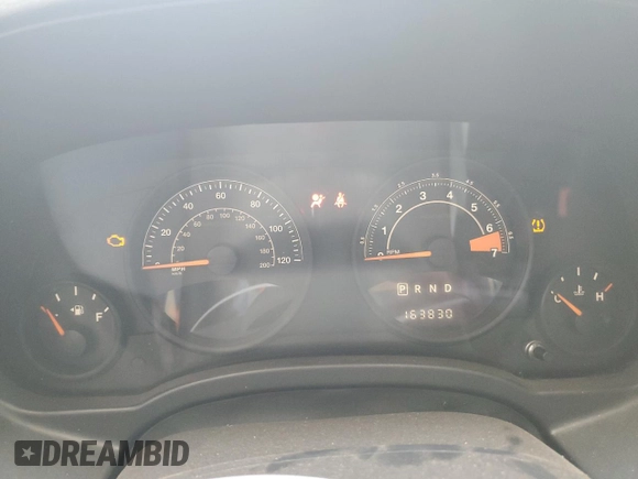2016 Jeep Compass Sport with VIN 1C4NJCBA2GD525400, listed as a Copart auction lot 51440685 with 163,830 mi miles and Salvage title. Bid and sale history available at DreamBid. Image 9.