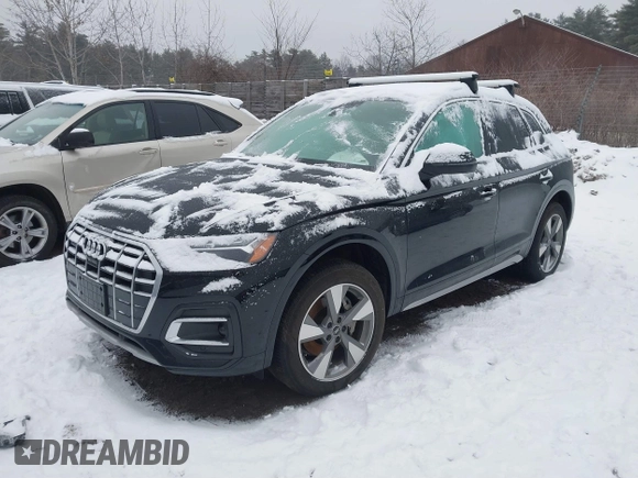 2023 Audi Q5 Premium Plus with VIN WA1BBAFY4P2067571, listed as a IAAI auction lot 41497906 with 21,713 mi miles and . Bid and sale history available at DreamBid. Image 17.