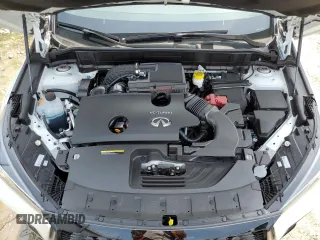 2023 Infiniti QX50 Sport with VIN 3PCAJ5FA4PF121110, listed as a Copart auction lot 65622154 with 9,708 mi miles and Salvage title. Bid and sale history available at DreamBid. Image 12.
