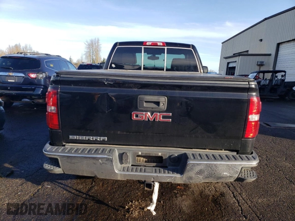 2014 GMC Sierra 1500 with VIN 1GTN1UEH7EZ171338, listed as a Copart auction lot 84943144 with 114,210 mi miles and Salvage Title. Bid and sale history available at DreamBid. Image 6.