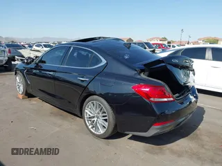 2020 Genesis G70 2.0T z VIN KMTG34LA0LU055791, wystawiony jako IAAI lot #42612619 z przebiegiem 74 582 mil mil oraz . Historia ofert i sprzedaży dostępna na DreamBid. Obrazek 3.