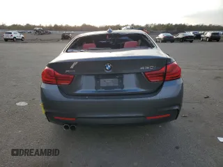 2018 BMW 4 Series 430i xDrive with VIN WBA4W5C51JAA49675, listed as a Copart auction lot 45585095 with Not provided miles and Salvage title. Bid and sale history available at DreamBid. Image 6.