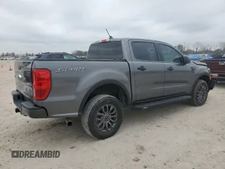 2021 Ford Ranger XL with VIN 1FTER4EH7MLD80427, listed as a Copart auction lot 45927235 with 29,663 mi miles and Salvage Title. Bid and sale history available at DreamBid. Image 3.