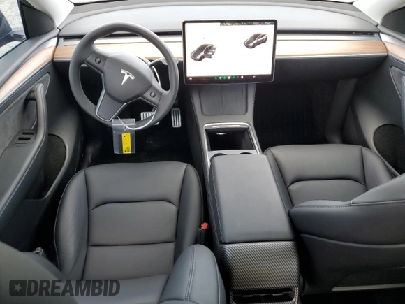 2023 Tesla Model Y Performance with VIN 7SAYGDEF4PF920859, listed as a Copart auction lot 89136705 with 8,148 mi miles and Salvage Title. Bid and sale history available at DreamBid. Image 8.