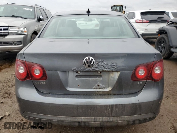 2009 Volkswagen Jetta Sedan SE with VIN 3VWRM71K69M055953, listed as a Copart auction lot 47521845 with 191,614 mi miles and Clean Title. Bid and sale history available at carsss.com. Image 6.