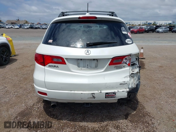 2009 Acura RDX Technology with VIN 5J8TB18509A003714, listed as a IAAI auction lot 42135170 with 195,040 mi miles and . Bid and sale history available at carsss.com. Image 17.