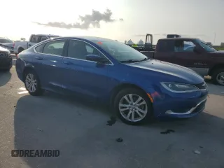 2015 Chrysler 200 Limited with VIN 1C3CCCAB1FN697104, listed as a Copart auction lot 58912235 with Not provided miles and Salvage title. Bid and sale history available at DreamBid. Image 4.