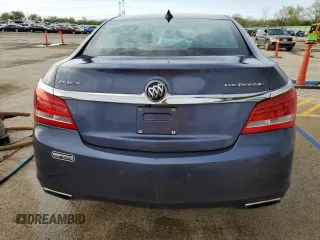 2015 Buick LaCrosse Leather with VIN 1G4GB5G38FF278510, listed as a Copart auction lot 52624855 with 96,030 mi miles and Salvage Title. Bid and sale history available at DreamBid. Image 6.