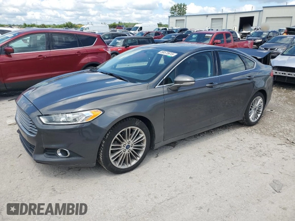 2016 Ford Fusion SE with VIN 3FA6P0HDXGR243960, listed as a Copart auction lot 58575615 with 163,124 mi miles and Salvage title. Bid and sale history available at DreamBid. Image 1.