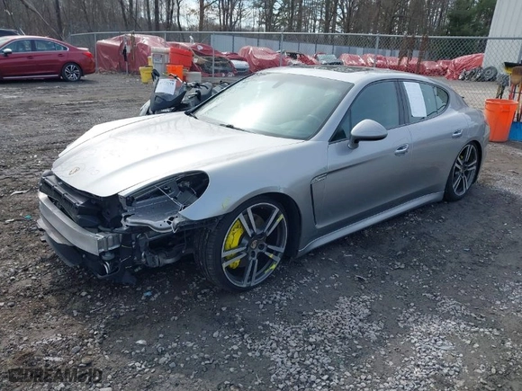 2012 Porsche Panamera with VIN WP0AA2A74CL016133, listed as a IAAI auction lot 41753535 with 84,569 mi miles. Bid and sale history available at carsss.com. Image 2.