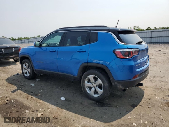 2019 Jeep Compass Latitude с VIN 3C4NJDBB2KT813287, выставлен на аукционе Copart как лот 59423195 с пробегом 118 585 миль миль и Списание • Salvage title. История ставок и продаж доступна на DreamBid. Изображение 2.