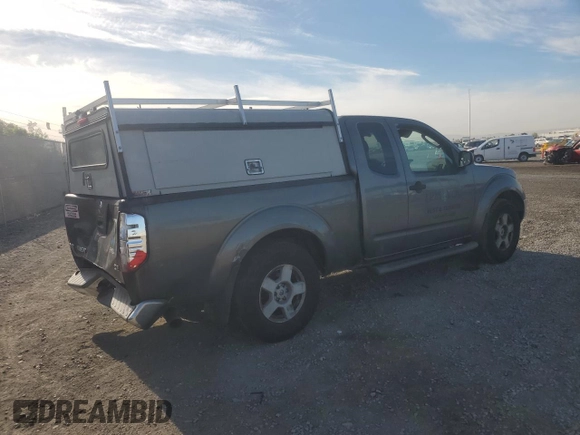2005 Nissan Frontier SE with VIN 1N6AD06U75C427102, listed as a Copart auction lot 81994614 with 216,750 mi miles and Salvage title. Bid and sale history available at DreamBid. Image 3.