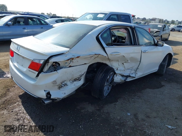2014 Honda Accord Sport with VIN 1HGCR2F52EA190114, listed as a IAAI auction lot 39922328 with 168,814 mi miles and . Bid and sale history available at carsss.com. Image 4.