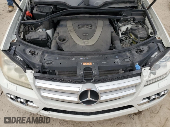 2010 Mercedes-Benz GL-Class GL 450 with VIN 4JGBF7BE6AA539982, listed as a Copart auction lot 76461144 with 166,145 mi miles and Non Repairable. Bid and sale history available at carsss.com. Image 12.