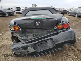 2004 Honda S2000 with VIN JHMAP21454T005355, listed as a Copart auction lot 47326085 with Not Provided miles and Salvage Title. Bid and sale history available at DreamBid. Image 6.