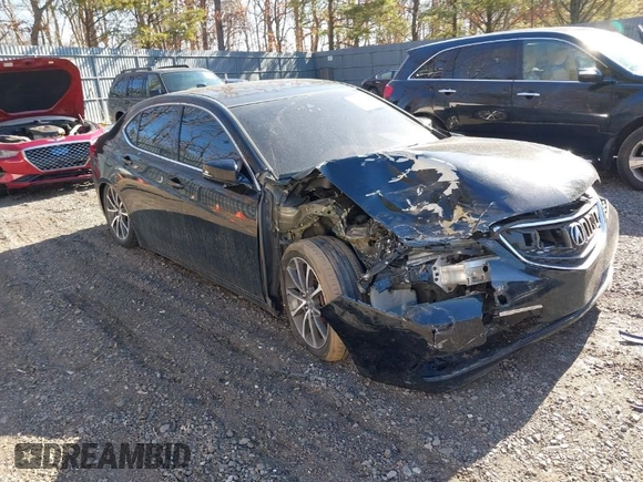 2015 Acura TLX Technology with VIN 19UUB3F58FA006696, listed as a IAAI auction lot 41697207 with 114,725 mi miles and . Bid and sale history available at DreamBid. Image 1.