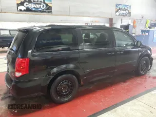 2014 Dodge Grand Caravan SXT with VIN 2C4RDGCG4ER388702, listed as a Copart auction lot 44722665 with 206,299 mi miles and Salvage Title. Bid and sale history available at DreamBid. Image 3.