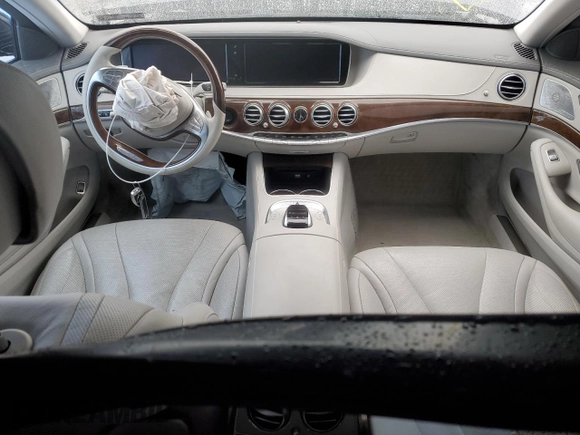 2017 Mercedes-Benz S 550 with VIN WDDUG8FB3HA327735, listed as a Copart auction lot 50330205 with 74,354 mi miles and Salvage Title. Bid and sale history available at carsss.com. Image 8.