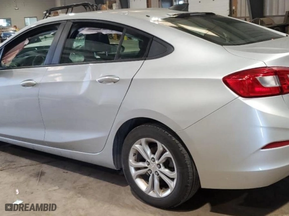 2019 Chevrolet Cruze LS with VIN 1G1BC5SM2K7151860, listed as a Copart auction lot 49526555 with 0 mi miles and Salvage Title. Bid and sale history available at carsss.com. Image 2.