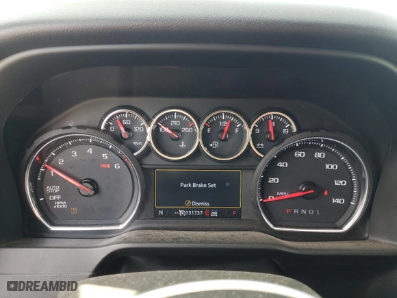 2019 Chevrolet Silverado 1500 LT with VIN 1GCRYDEK2KZ343568, listed as a Copart auction lot 71106664 with 131,737 mi miles and Salvage Title. Bid and sale history available at carsss.com. Image 9.