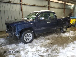 2011 Chevrolet Silverado 1500 Work Truck with VIN 1GCRKPEA7BZ302797, listed as a Copart auction lot 87170044 with 132,219 mi miles and Salvage Title. Bid and sale history available at DreamBid. Image 1.