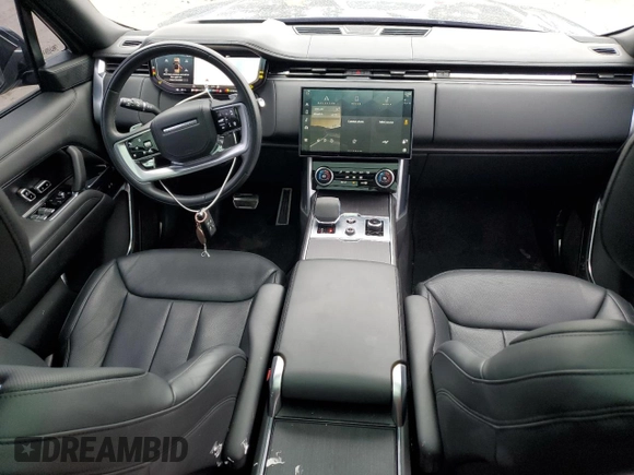 2023 Land Rover Range Rover with VIN SALK1BE71PA024084, listed as a Copart auction lot 48036765 with 17,187 mi miles and Salvage Title. Bid and sale history available at DreamBid. Image 8.