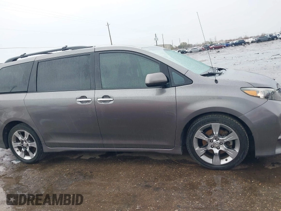 2014 Toyota Sienna SE with VIN 5TDXK3DC4ES434604, listed as a IAAI auction lot 41346434 with 108,633 mi miles and . Bid and sale history available at DreamBid. Image 13.